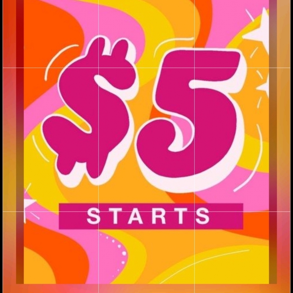 $5 Starts!!